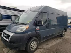 Vehiculos salvage en venta de Copart Woodhaven, MI: 2019 Dodge RAM Promaster 2500 2500 High