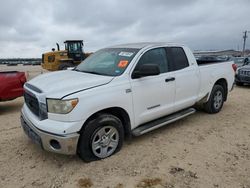 Salvage cars for sale at San Antonio, TX auction: 2008 Toyota Tundra Double Cab