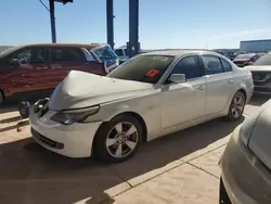 Salvage cars for sale at Phoenix, AZ auction: 2008 BMW 528 I