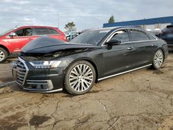 Audi a8 salvage cars for sale: 2019 Audi A8 L