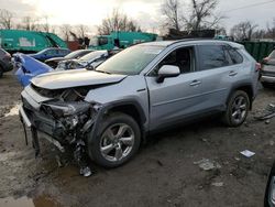 Toyota rav4 salvage cars for sale: 2021 Toyota Rav4 XLE Premium