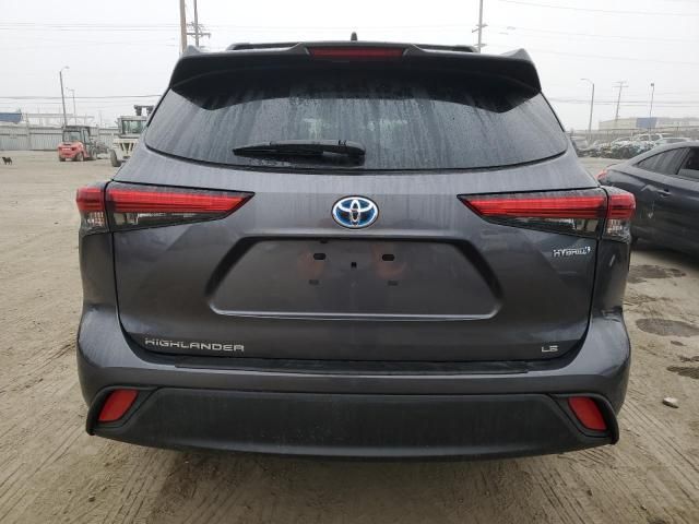 2022 Toyota Highlander Hybrid LE