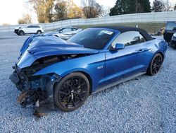 Salvage cars for sale at Gastonia, NC auction: 2017 Ford Mustang GT