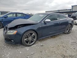 Salvage cars for sale from Copart Wayland, MI: 2010 Audi S5 Prestige