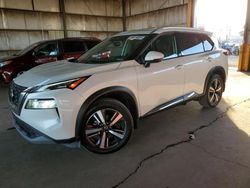 Salvage cars for sale at auction: 2021 Nissan Rogue SL