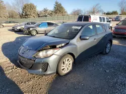 Salvage cars for sale at Madisonville, TN auction: 2013 Mazda 3 I