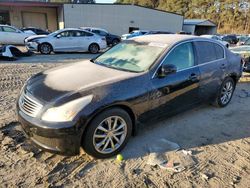 Salvage cars for sale at Seaford, DE auction: 2007 Infiniti G35