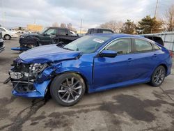 Salvage cars for sale at Moraine, OH auction: 2021 Honda Civic EXL