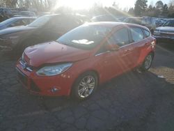 Ford Focus sel salvage cars for sale: 2012 Ford Focus SEL