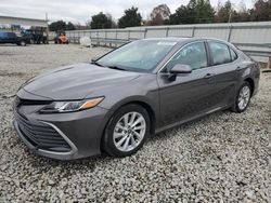 Salvage cars for sale at Memphis, TN auction: 2022 Toyota Camry LE