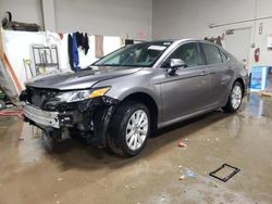 Salvage cars for sale at Elgin, IL auction: 2020 Toyota Camry LE