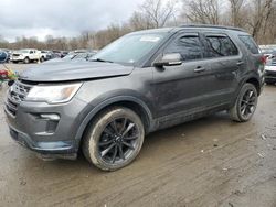 Vehiculos salvage en venta de Copart Ellwood City, PA: 2018 Ford Explorer XLT