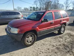 Salvage cars for sale at Gastonia, NC auction: 2003 Jeep Grand Cherokee Laredo