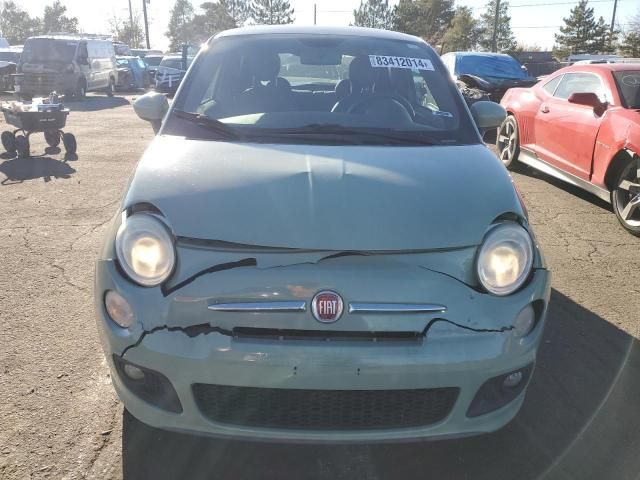 2012 Fiat 500 Sport