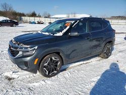 Salvage cars for sale at Columbia Station, OH auction: 2024 KIA Seltos SX