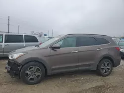 Salvage cars for sale at Des Moines, IA auction: 2015 Hyundai Santa FE GLS