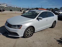 Salvage cars for sale at Homestead, FL auction: 2017 Volkswagen Jetta SE