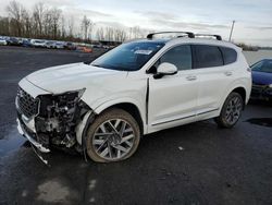 Vehiculos salvage en venta de Copart Portland, OR: 2022 Hyundai Santa FE Calligraphy