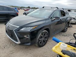 Salvage cars for sale from Copart San Antonio, TX: 2017 Lexus RX 350 Base