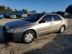 Honda Accord Vehiculos salvage en venta: 2003 Honda Accord LX