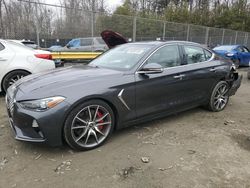 Salvage cars for sale from Copart Cleveland: 2020 Genesis G70 Elite