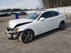 Salvage cars for sale at Dunn, NC auction: 2012 Lexus IS 250