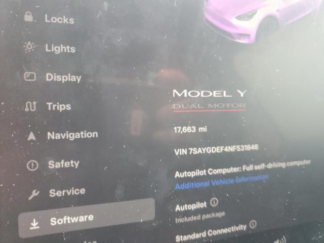 2022 Tesla Model Y