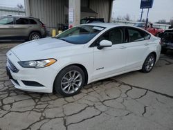 Ford salvage cars for sale: 2017 Ford Fusion SE Hybrid