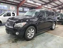 Salvage cars for sale at East Granby, CT auction: 2014 Infiniti QX80