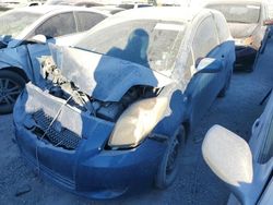 Salvage cars for sale at Las Vegas, NV auction: 2007 Toyota Yaris