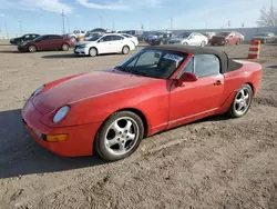 Porsche salvage cars for sale: 1992 Porsche 968