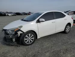 2016 Toyota Corolla L en venta en Antelope, CA