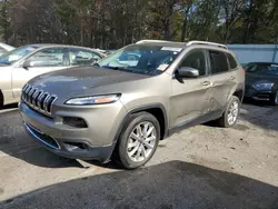 Jeep Vehiculos salvage en venta: 2017 Jeep Cherokee Limited