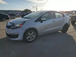 KIA salvage cars for sale: 2016 KIA Rio LX