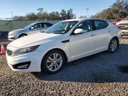 Salvage cars for sale at Riverview, FL auction: 2013 KIA Optima EX