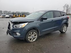 Salvage cars for sale at Dunn, NC auction: 2019 Ford Escape SE