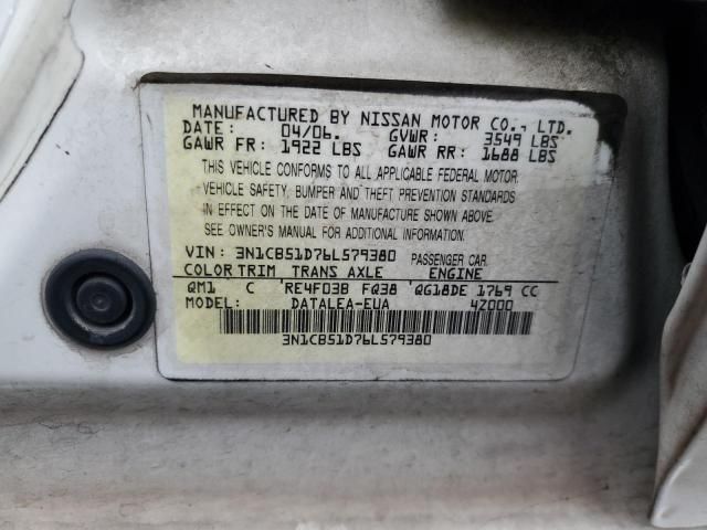 2006 Nissan Sentra 1.8