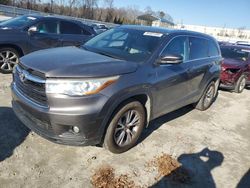 2015 Toyota Highlander XLE en venta en Spartanburg, SC