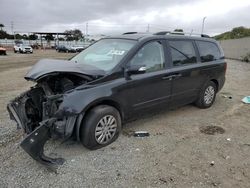 KIA salvage cars for sale: 2012 KIA Sedona LX