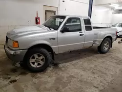 Ford salvage cars for sale: 2002 Ford Ranger Super Cab