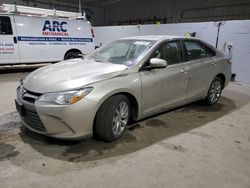 Salvage cars for sale at Candia, NH auction: 2017 Toyota Camry LE