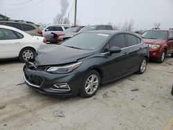 Salvage cars for sale at Dyer, IN auction: 2017 Chevrolet Cruze LT