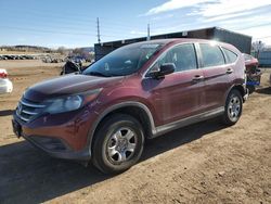 Salvage cars for sale at Colorado Springs, CO auction: 2014 Honda CR-V LX