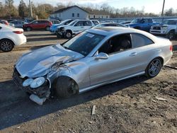 Mercedes-Benz clk-Class salvage cars for sale: 2009 Mercedes-Benz CLK 550