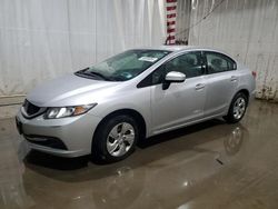 Honda salvage cars for sale: 2015 Honda Civic LX