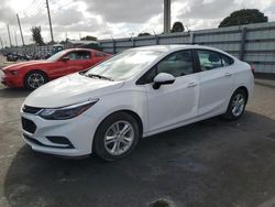 Chevrolet Cruze lt salvage cars for sale: 2018 Chevrolet Cruze LT