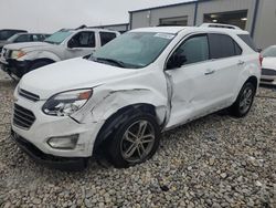 Salvage cars for sale at Wayland, MI auction: 2017 Chevrolet Equinox Premier