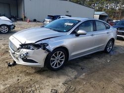 Ford Fusion salvage cars for sale: 2017 Ford Fusion SE