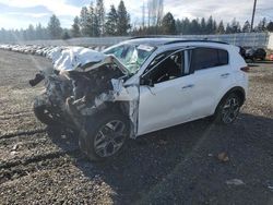 Salvage cars for sale at Graham, WA auction: 2022 KIA Sportage EX