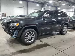 2014 Jeep Grand Cherokee Limited en venta en Ham Lake, MN